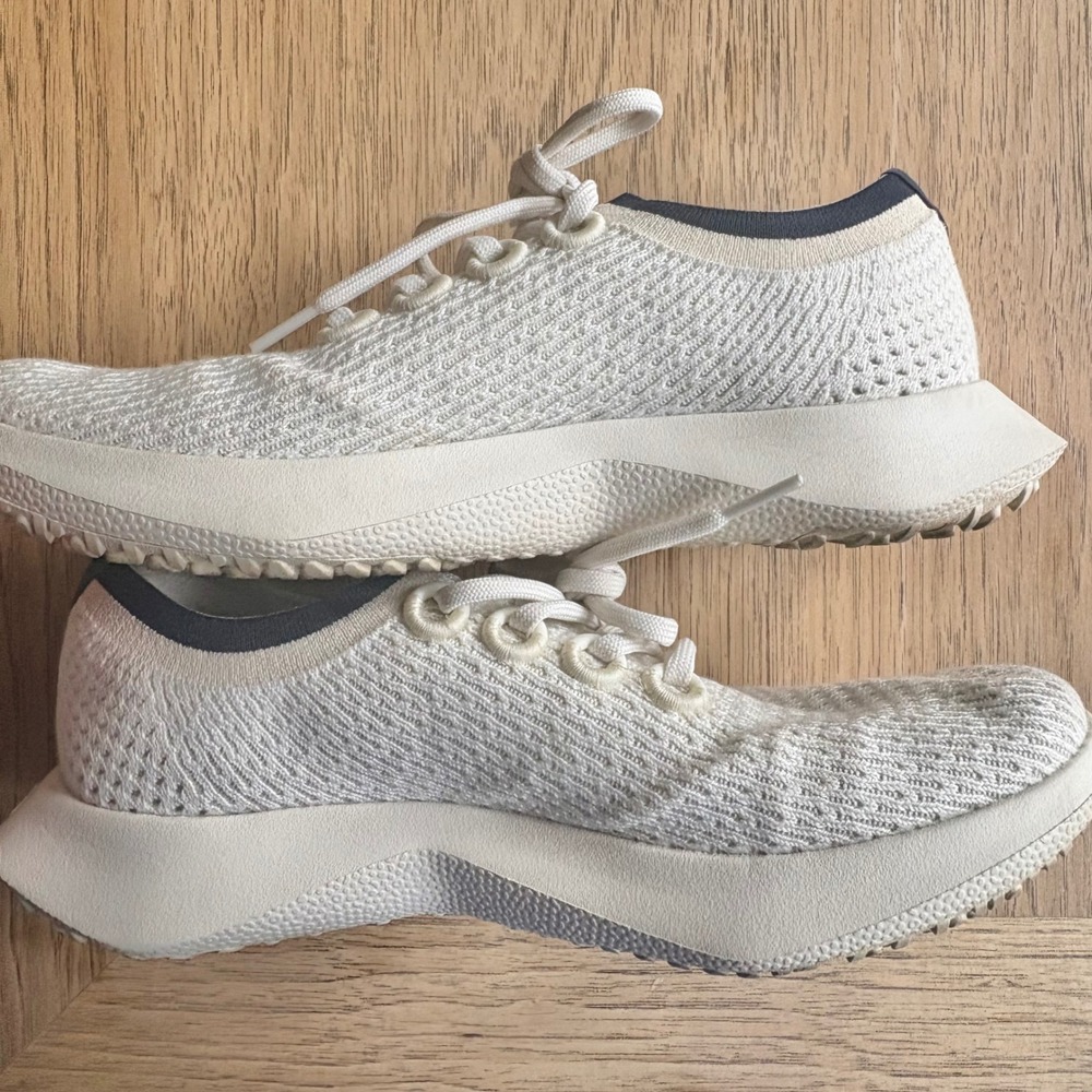$135 Allbirds TD2 Tree Dasher 2 Running Sneakers True Navy Athletic Shoe W10 EUC - Picture 2 of 13